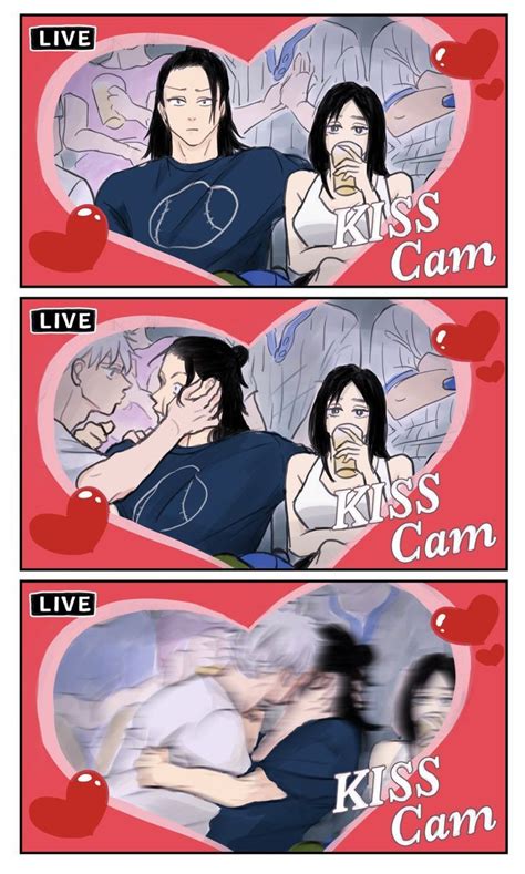 Jujutsu Memes Pt Kiss Cam Cute Comics Bl Comics Anime Boyfriend