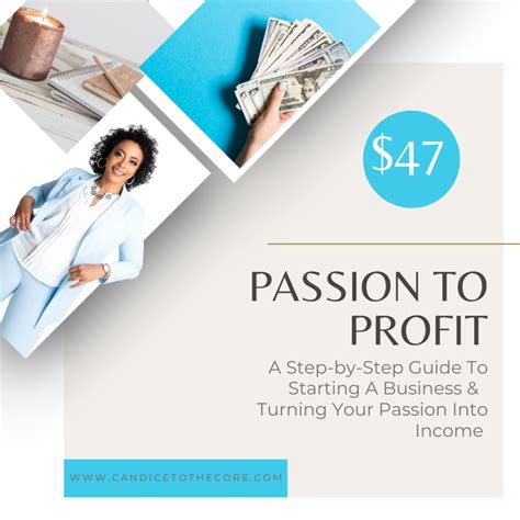 Passion To Profit A Step By Step Guide To Starting A Business