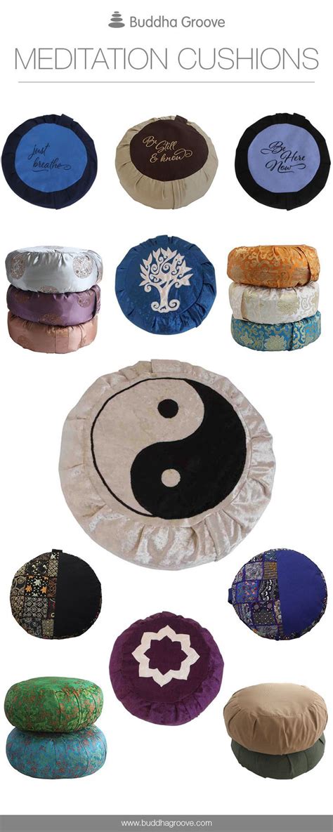 Zafu Meditation Cushions By Buddha Groove Yoga Buddha Groove