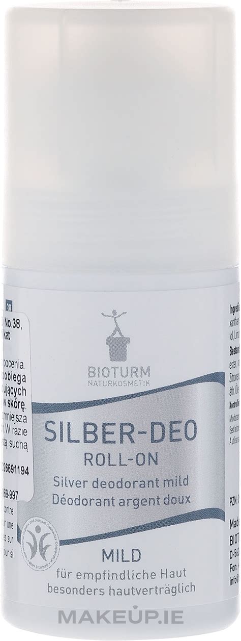 Bioturm Silver Mild Deo Roll On No Roll On Antiperspirant