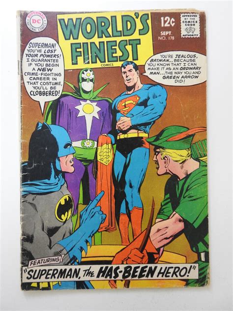 World S Finest Comics Vg Condition Comic Books Silver