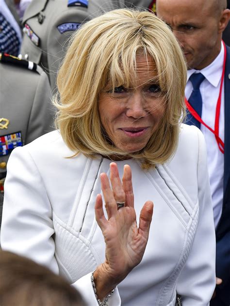 Photo La Premi Re Dame Brigitte Macron Lors Du Me D Fil