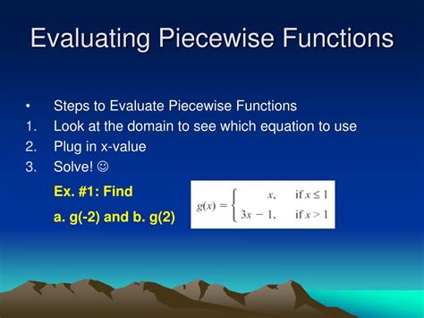 Ppt Evaluating Piecewise And Step Functions Powerpoint Presentation Free Download Id 1789230