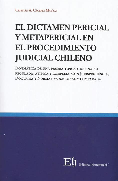 El Dictamen Pericial Y Metapericial En El Procedimiento Judicial