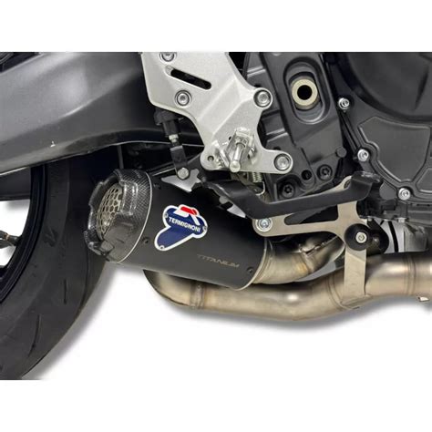 Ligne Compl Te Termignoni Titane Noir Racing Yamaha Mt Et Tracer