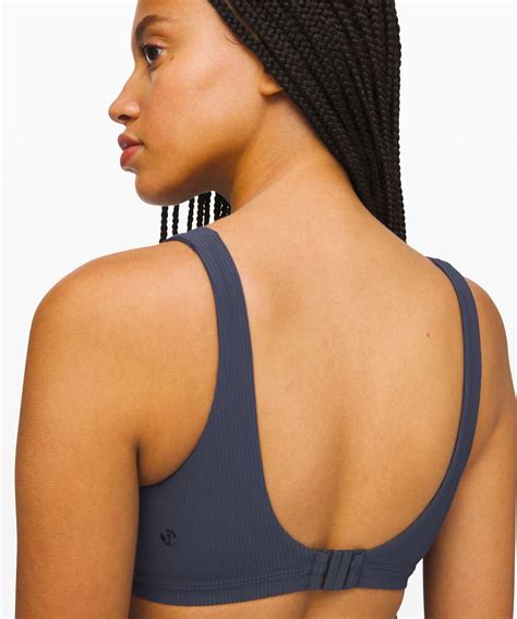 Lululemon Clear Waters Bikini Top Stone Blue Lulu Fanatics