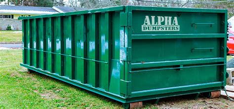 Residential Roll Off Dumpster Rental Service