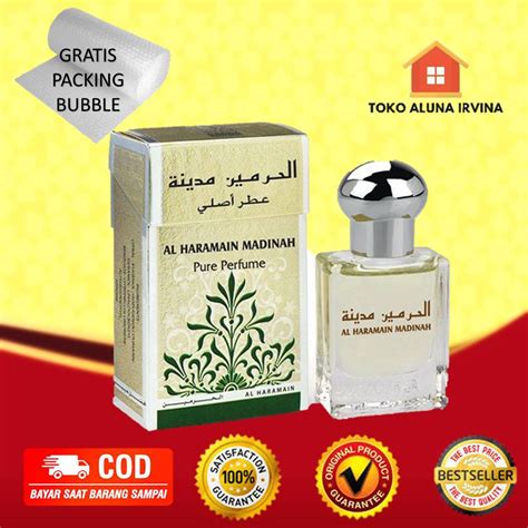 Jual Al Haramain Parfum Madinah Ml Free Alcohol Original Shopee