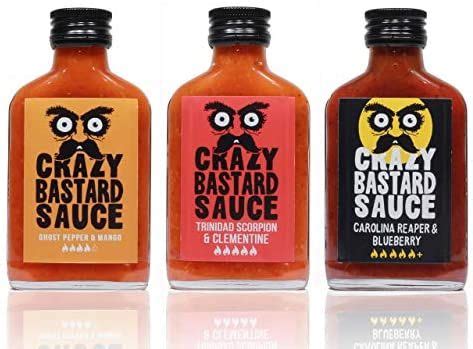 Crazy B Sauce Er Set Extreme Scharfe Chilisauce Mit Der Sch Rfste