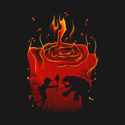 Red Flower Jungle Book T Shirt Teepublic