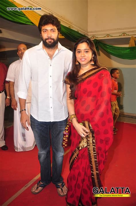 Cute Photos Jayam Ravi With His Wife At Panchu Arunachalam 70th