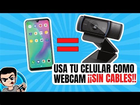 USAR CELULAR COMO WEBCAM GRATIS SIN APPS Y TOTALMENTE INALÁMBRICO