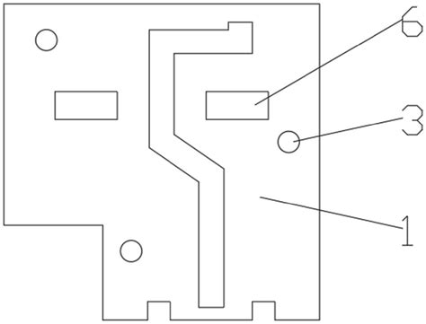 一种带卡槽的导电体的制作方法