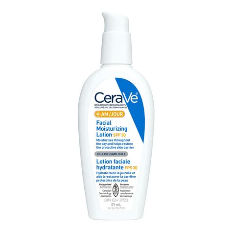 Cerave Daily Facial Moisturizing Lotion Spf 30 With Hyaluronic Acid And