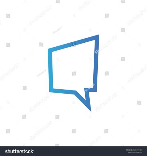 Chat Graphic Design Template Vector Isolated Stock Vector (Royalty Free) 1502490161 | Shutterstock