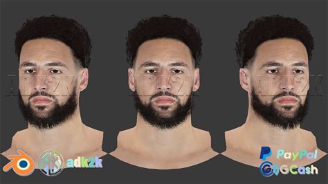 Klay Thompson V6 Cyberface For 2k14 Youtube