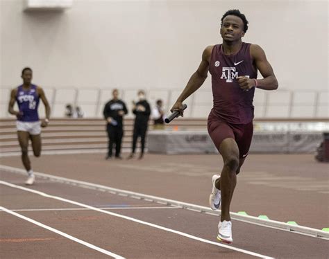 Texas A&M middle distance runner Brandon Miller speeds into SEC Indoor ...