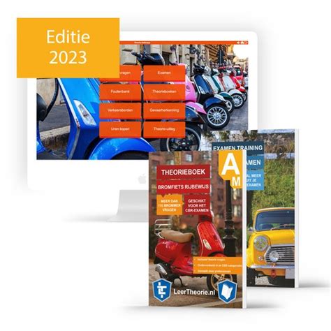 ScooterTheorieboek Rijbewijs Am 2023 Scooter Theorieboek Met