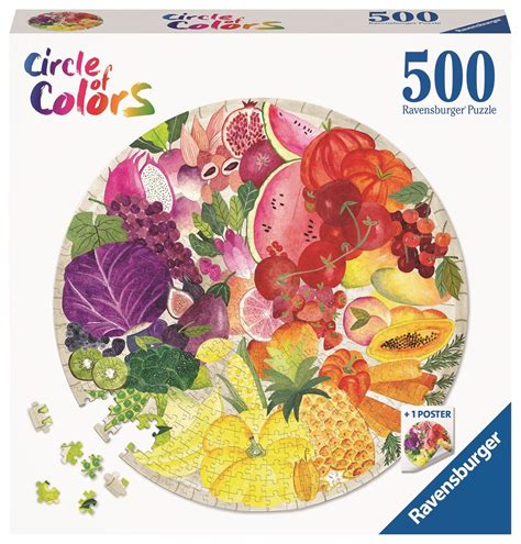 Ravensburger Puzzle Paleta Kolor W Owoce I Warzywa El