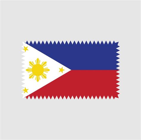 Philippines Flag Vector Design. National Flag 6997060 Vector Art at ...