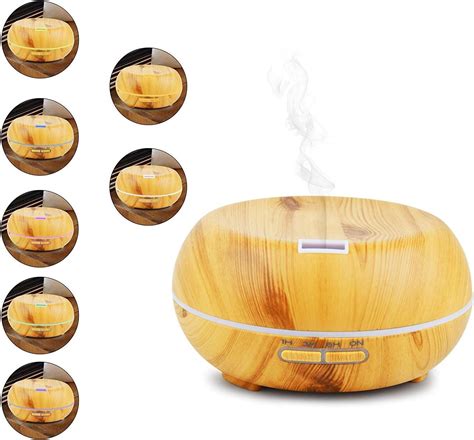 Aroma Diffuser Mit Ml Luftbefeuchter Und Ultraschallvernebeler