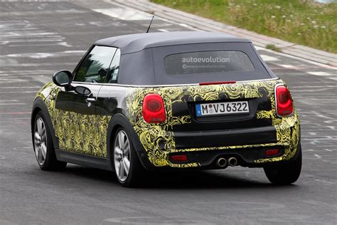 2015 MINI Cooper S Convertible Spied On The Nurburgring Autoevolution