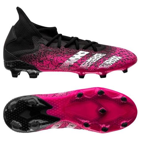 Adidas Predator Freak 3 Fgag Superspectral Core Blackfootwear Whiteshock Pink