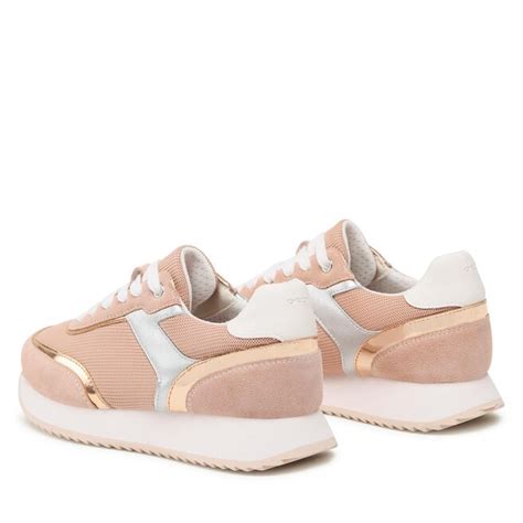 Sneakers Geox D Doralea D Rta C Rosa Eschuhe De