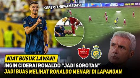 KORBAN PERTAMA RONALDO Vs Persepolis Debut Manis CR7 Hampir Cedera