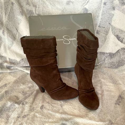 Jessica Simpson Shoes Jessica Simpson Cornelia Slouch Bootie Midcalf Poshmark