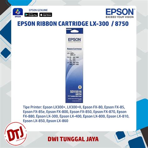 Jual Epson Ribbon Cartridge Lx S Shopee Indonesia