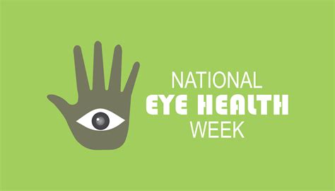 National Eye Health Week Is Observed Every Year On September Banner