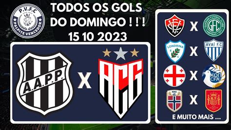 TODOS OS GOLS DESTE DOMINGO 15 10 2023 Golsdehoje Golsdeontem