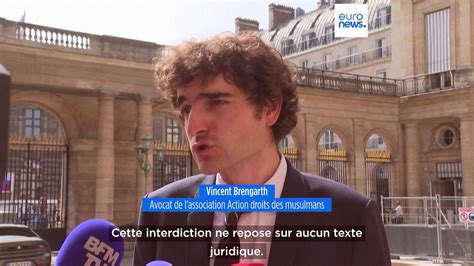 Le Conseil d État valide l interdiction de l abaya à l école au nom de