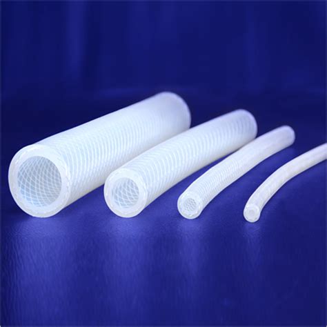 Platinum Cured Silicon Hose Tube With Braiding Hardness Shore A At