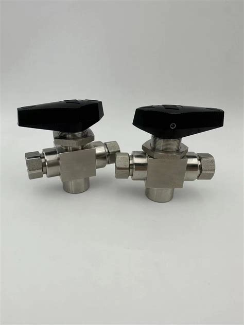 CNG LNG Injection Ball Valve 3 Way High Pressure 6000psi 1 2 Female NPT