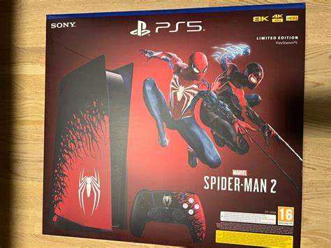 Sony Ps5 Spider Man 2 Limited Edition Bundle Free Shipping