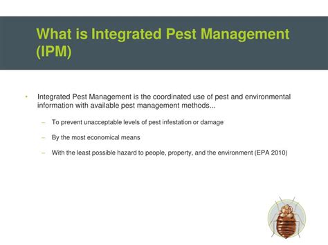 Pest What Is Integrated Pest Management