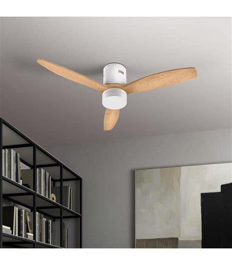 Ventilador White Energy Dc Blanco W Lm Aspas Haya Cct