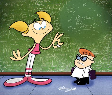 Dexter And Dee Dee By Wilsonswondertoons On Deviantart