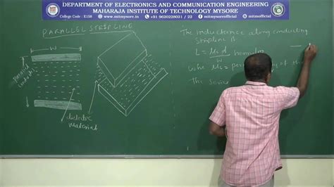 Parallel Strip Line Sem Ece M S Youtube