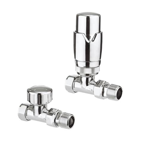 Crosswater Pier Straight Trv Radiator Valve Rsf Bathrooms