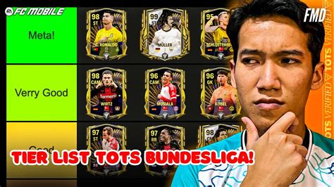 Tier List Tots Bundesliga Di Fc Mobile Tots Bundesliga Terbaik Versi