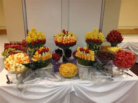 Fruit Buffets Fruit Buffet Edible Fruit Fruit Tables Fruit Buffet Buffet Food Fruit Trays