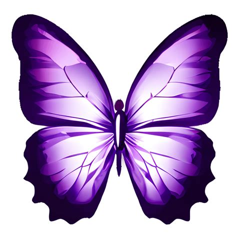 Purple Butterfly Graphic Creative Fabrica