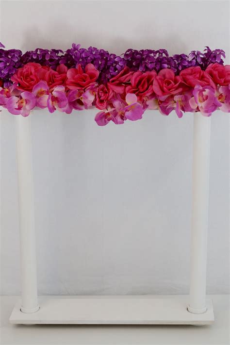 Diy Flower Tower Wedding Centerpiece Tower Centerpiece Flower Tower