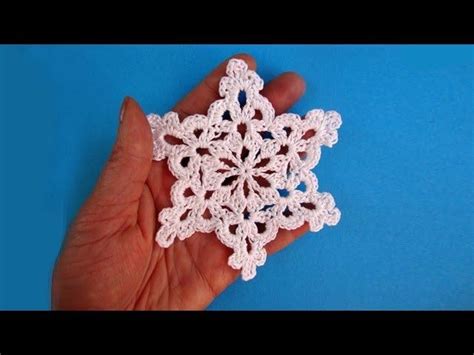 How to crochet snowflake Снежинка Pattern for free Вязание