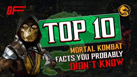 Top Mortal Kombat Facts You Probably Didn T Know Dashfight