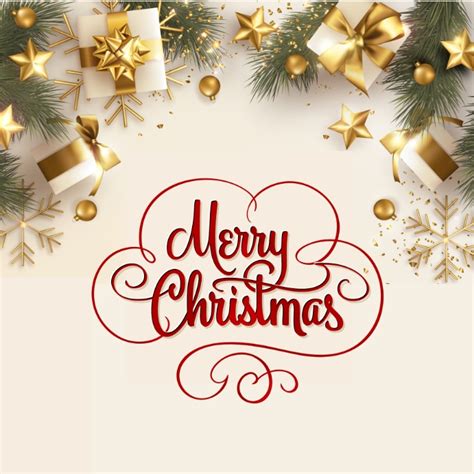 Merry Christmas Christmas Card Template Postermywall