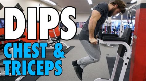 Dips Chest Triceps How To Exercise Tutorial Youtube